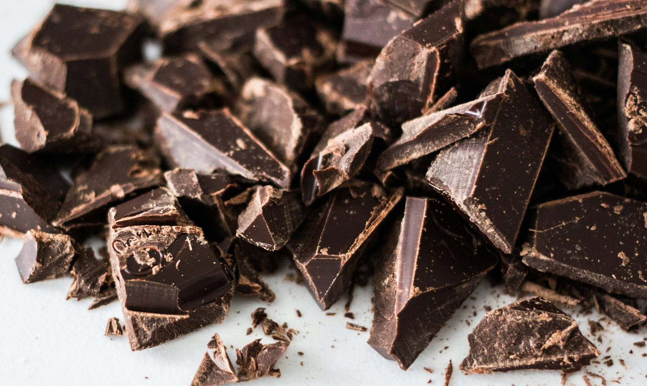Fermented and dried cacao beans